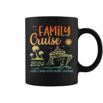 2024 Family Cruise Matching Group Coffee Mug - Seseable