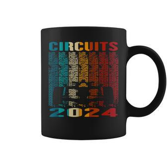 2024 Schedule Formula Racing Formula Car Retro Vintage Coffee Mug - Monsterry DE