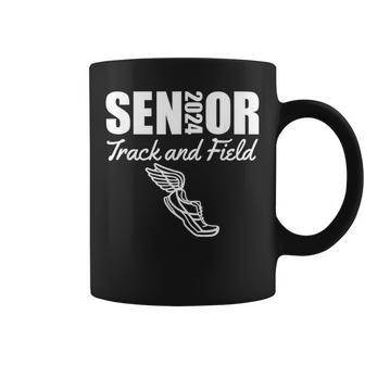 2024 Senior Track And Field Class Of 2024 Run Jump Throw Coffee Mug - Monsterry