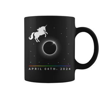 2024 Solar Eclipse American Totality Unicorn 40824 Coffee Mug | Mazezy
