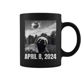 2024 Solar Eclipse Sloth Total Solar Eclipse Coffee Mug - Thegiftio UK