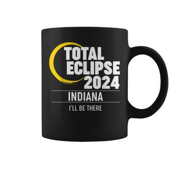 2024 Solar Eclipse Indiana Coffee Mug - Monsterry DE
