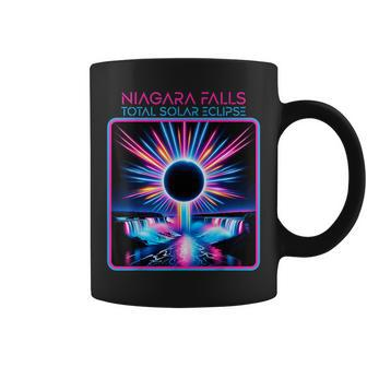 2024 Solar Eclipse Niagara Falls Totality Event Souvenir Coffee Mug - Monsterry DE