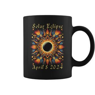 2024 Sun Totality April 8Th America Coffee Mug | Mazezy