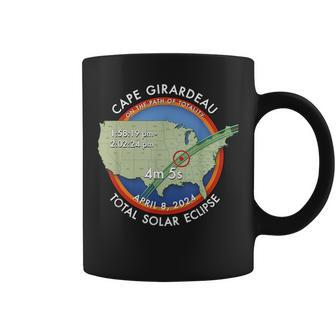 2024 Total Solar Eclipse In Cape Girardeau Missouri 27 Coffee Mug | Mazezy