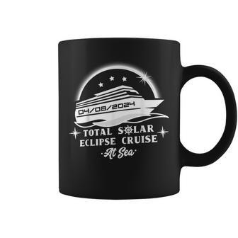 2024 Total Solar Eclipse Cruise At Sea Cruising Matching Coffee Mug - Thegiftio UK