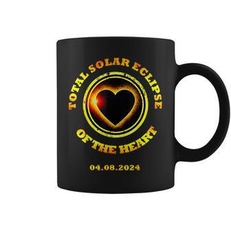 2024 Total Solar Eclipse Of The Heart 40824 His And Hers Coffee Mug - Seseable