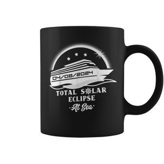 2024 Total Solar Eclipse At Sea Matching Cruise Trip Coffee Mug | Mazezy