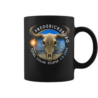 2024 Total Solar Eclipse Totality Fredericksburg Texas 29 Coffee Mug - Monsterry CA