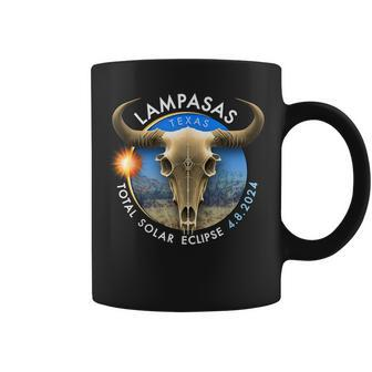 2024 Total Solar Eclipse Totality Lampasas Texas 29 Coffee Mug - Monsterry DE