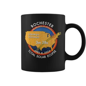 2024 Total Solar Eclipse Totality Rochester New York 27 Coffee Mug - Monsterry CA