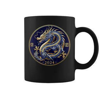 2024 Year Of The Dragon Chinese Zodiac 2024 New Year Coffee Mug - Thegiftio UK