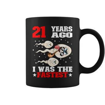 21 Years Ago I Was The Fastest Sperm 21St Birthday Coffee Mug | Mazezy DE