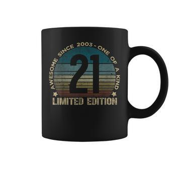 21St Birthday 21 Year Old Vintage 2003 Limited Edition Coffee Mug - Seseable