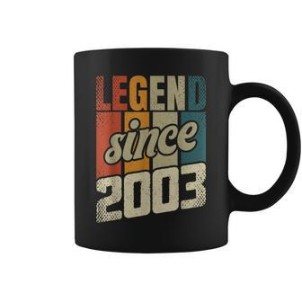 21St Birthday Man Woman 21 Years 2003 Decorative Coffee Mug | Mazezy AU