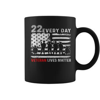 22 Every Day Veteran Lives Matter Veteran Coffee Mug - Monsterry