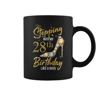 28Th Birthday 28 Years Old Stepping Into My 28 Birthday Coffee Mug | Crazezy DE