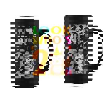 2Nd Birthday Owl Look Whoos 2 Years Old Party Coffee Mug - Seseable