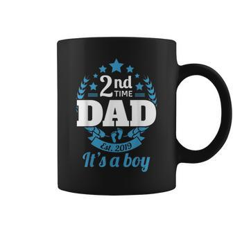 2Nd Time Dad 2019 It's A Boy Cute Second Time Dad Coffee Mug | Crazezy
