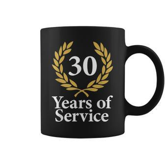 30 Years Of Service 30Th Work Anniversary Jubilee Coffee Mug - Monsterry DE