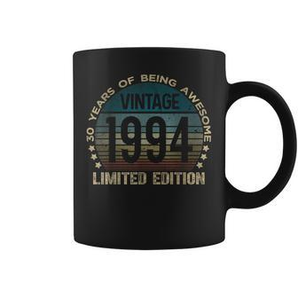 30Th Birthday 30 Year Old Vintage 1994 Limited Edition Coffee Mug - Thegiftio UK