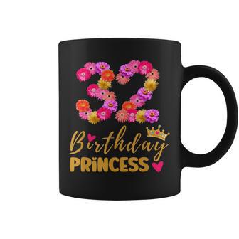 32 Jahre Alter Geburtstag Prinzessin Blume Ist Mein 32 Geburtstag Tassen - Geschenkecke