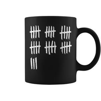 33Rd Birthday Outfit 33 Years Old Tally Marks Anniversary Coffee Mug - Monsterry DE