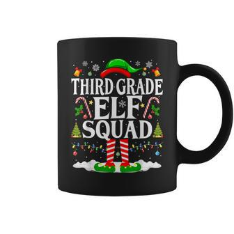 3Rd Grade Elf Squad Xmas Christmas Third Grade Elf Coffee Mug - Seseable