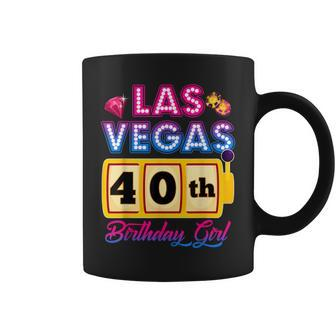 40 Years Old Vegas Girls Trip Vegas 40Th Birthday Girls Coffee Mug - Thegiftio UK