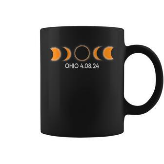 40824 Total Solar Eclipse Ohio 2024 Totality America Coffee Mug - Monsterry