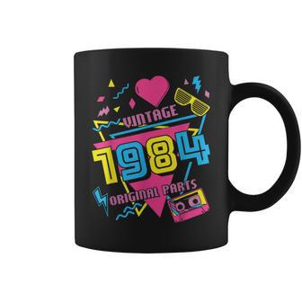 40Th Birthday Vintage 1984 80'S Vintage Retro I Love The 80S Coffee Mug - Thegiftio UK