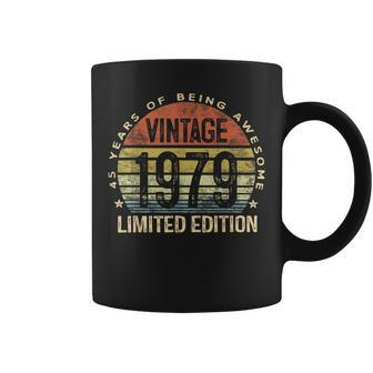 45 Year Old Vintage 1979 Limited Edition 45Th Birthday Coffee Mug | Mazezy
