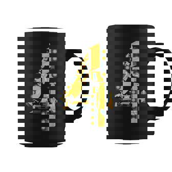4Th Birthday Boy 4 Year Old Construction Truck Excavator 4 Coffee Mug - Thegiftio UK