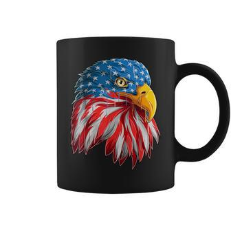 4Th July American Eagle Flag Independence Day T Coffee Mug - Monsterry UK