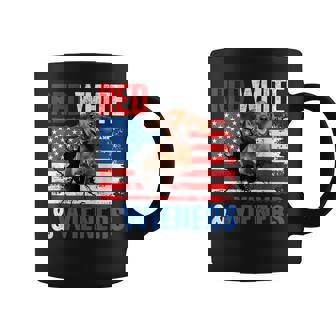 4Th Of July Dachshund Dog Red White And Wieners Coffee Mug - Seseable