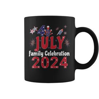 4Th Of July Family Celebration 2024 Family Matching Group Coffee Mug - Monsterry