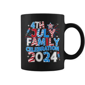 4Th Of July Family Celebration 2024 Family Matching Squad Coffee Mug - Monsterry UK