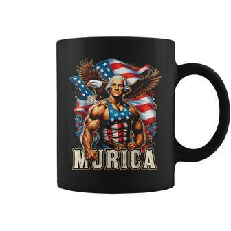 4Th Of July Patriotic George Washington July 4Th Usa Coffee Mug - Monsterry
