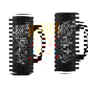 4Th Of July Patriotic German Shepherd July 4Th Usa Coffee Mug - Seseable