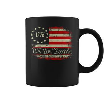 4Th Of July We The People 1776 Usa Flag Coffee Mug - Monsterry