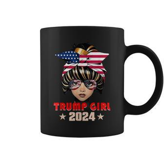 4Th Of July Trump 45 47 Trump Girl 2024 Coffee Mug - Thegiftio UK