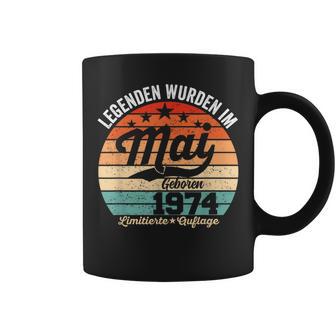 50 Geburtstag Geschenk Mann Legenden Sind Im Mai 1974 Tassen - Geschenkecke