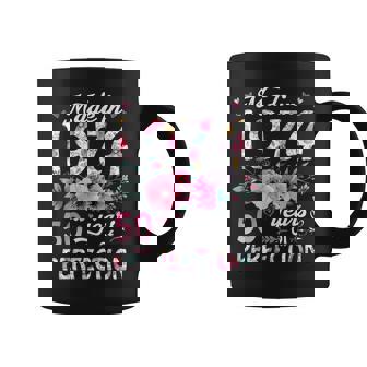 50 Year Old Made In 1974 Floral 50Th Birthday Women Coffee Mug - Seseable