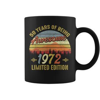 50 Year Old Vintage 1972 Limited Edition 50Th Birthday Coffee Mug - Monsterry AU