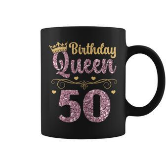 50Th Queen Birthday 50 Years Fift Coffee Mug - Monsterry CA
