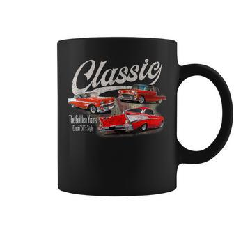 55 56 57 Chevys Bel Air Truck Trifive Vintage Cars Coffee Mug - Monsterry UK