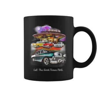 55 57 50 90S Chevys Bel Air Trifive Retro Classic Car Coffee Mug - Monsterry AU