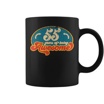 55 Year Old Retro Vintage 55Th Birthday Coffee Mug - Monsterry DE