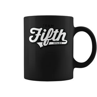 5Th Grade Team School Teacher Fifth Baseball-Style Coffee Mug - Monsterry AU