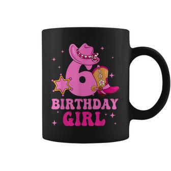 6 Year Old Birthday Cowgirl Rodeo Western 6Th Party Coffee Mug - Thegiftio UK